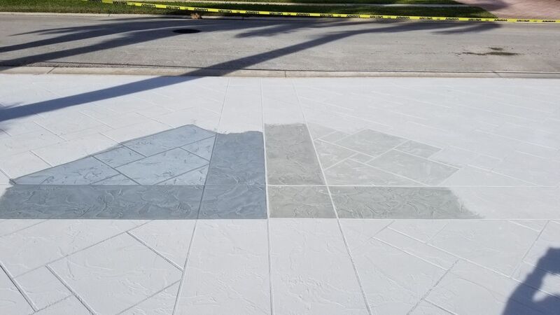 pattern and color options for stamped concrete