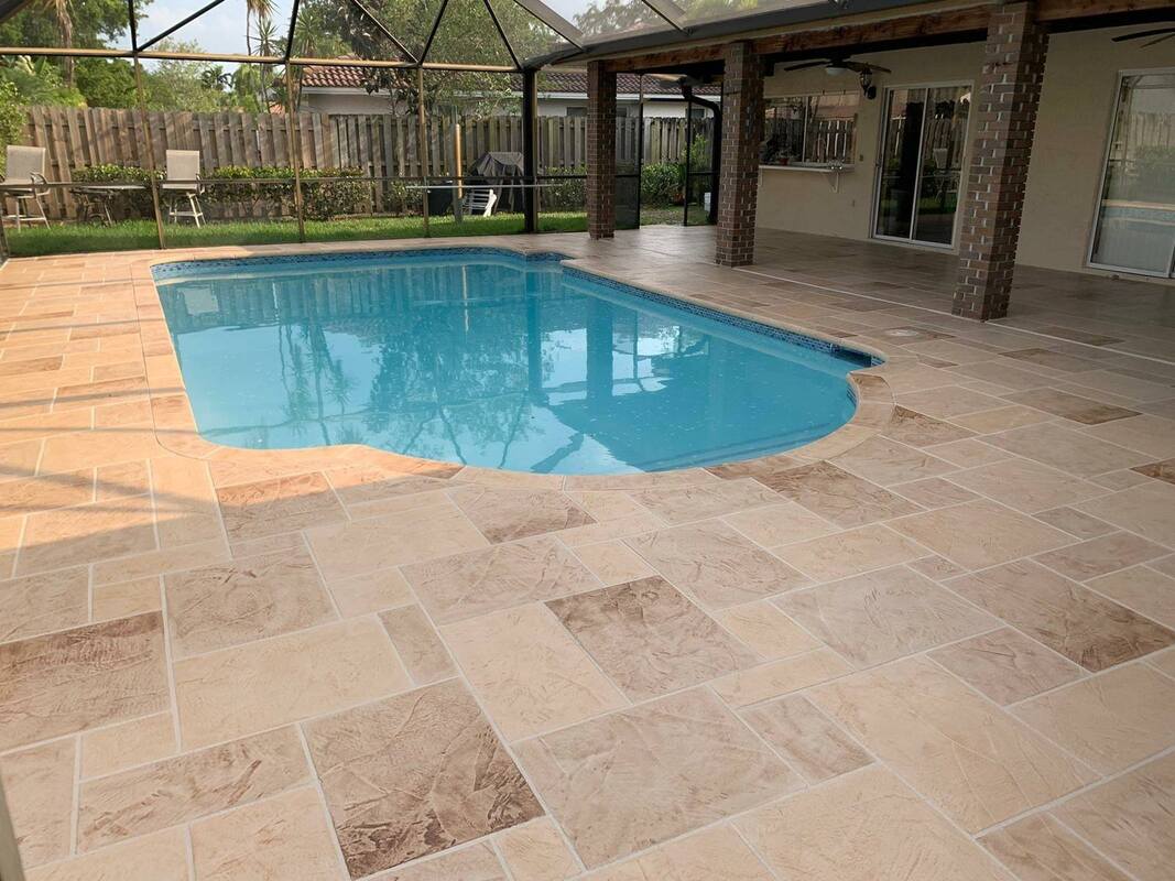 concrete-patio-finished-in-tile-pattern-stamped-concrete